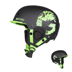 GROTTICO front view showing helmet fit and clean design for confidence