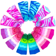 Gugmoy close-up of blade texture highlighting flexible silicone for efficient kicks