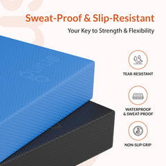 Gurus pad in use for single-leg balance practice improving ankle and core stability