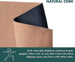 GURUS mat edge showing thickness and supportive cushioning benefit