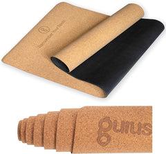 GURUS cork mat front view showing full surface and clean minimalist look