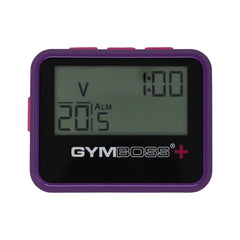 Gymboss close-up of buttons highlighting precise interval control and tactile feedback