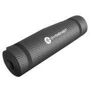 GYMENIST front view of full 71x24 inch mat showing clean finish and stability