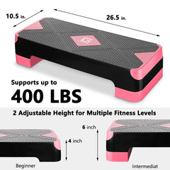 GYMMAGE in use performing high step jump to increase cardio intensity