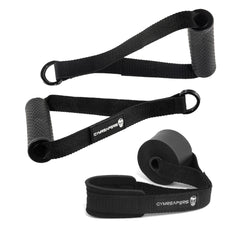 Gymreapers front view of handles and door anchor showing durable kit benefit