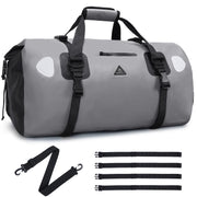 Haimont duffel front view showing waterproof tarpaulin and durable shape for reliable protection