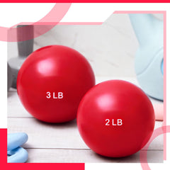 Halloscume on scale comparing 2 lb and 3 lb weights for easy selection