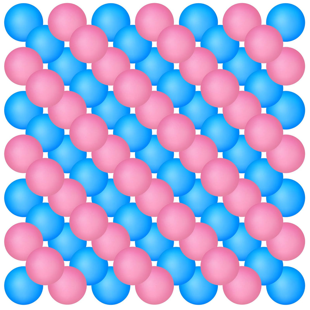 Hanaive front packaging showing 100 pink and blue balls, convenient bulk supply