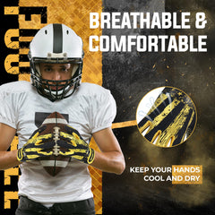 HANDLANDY back-of-glove spandex detail for flexible breathable comfort