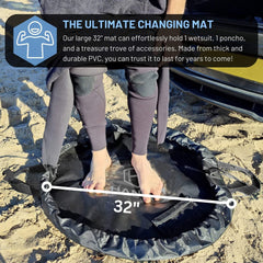 Hang 11 close-up of SealTec waterproof texture showing long-lasting protection benefit