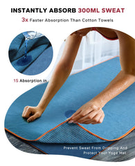 HAPBEAR microfiber texture detail showing soft surface comfort benefit
