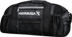 Hayabusa Ryoko front view showing black grey duffel and easy access