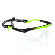 HEAD Powerzone Shield front view showing curved anti-fog lenses and secure frame for clear vision