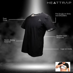 HEATTRAP seam and zipper detail highlighting construction and durability benefit
