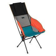 Helinox Savanna front view showing high back and wide seat for comfortable support