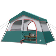 HG cabin tent front view showing full entry and weather protection benefit