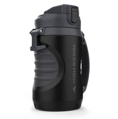 High Sierra front view of 64oz jug showing branded bottle and insulation benefit