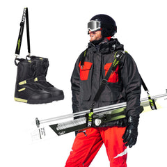 Hikeen front packaging showing two strap sets and compact storage benefit