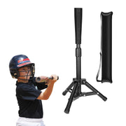 Hikeen front view of assembled tee showing portable design and stability
