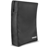 Hikeen kick shield front view showing durable cover and target face for training