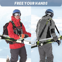 Hikeen close-up of padded shoulder strap for anti-slip comfort