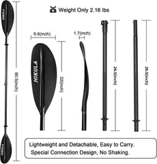 HIKULA aluminum shaft with PE grip delivering comfortable hold benefit