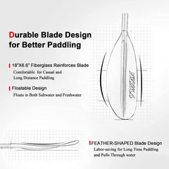 HIKULA alloy shaft with PE grip detail offering comfortable anti-blister handling