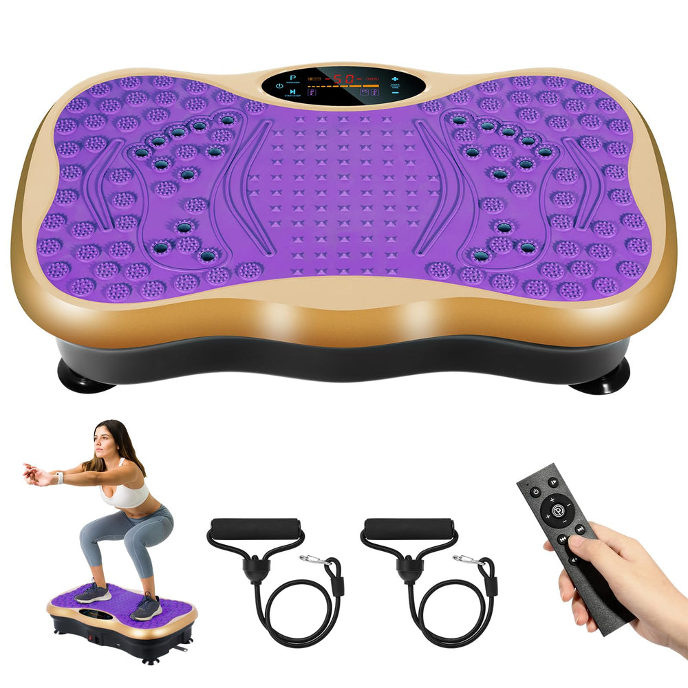 himaly front view showing LED display and stable platform for easy workouts