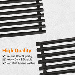 Hisencn grates installed on Char-Broil infrared grill showing restored cooking surface