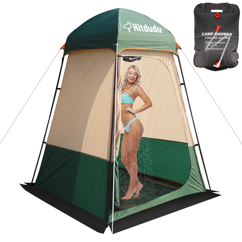 Hitdudu front view open showing full privacy and easy access