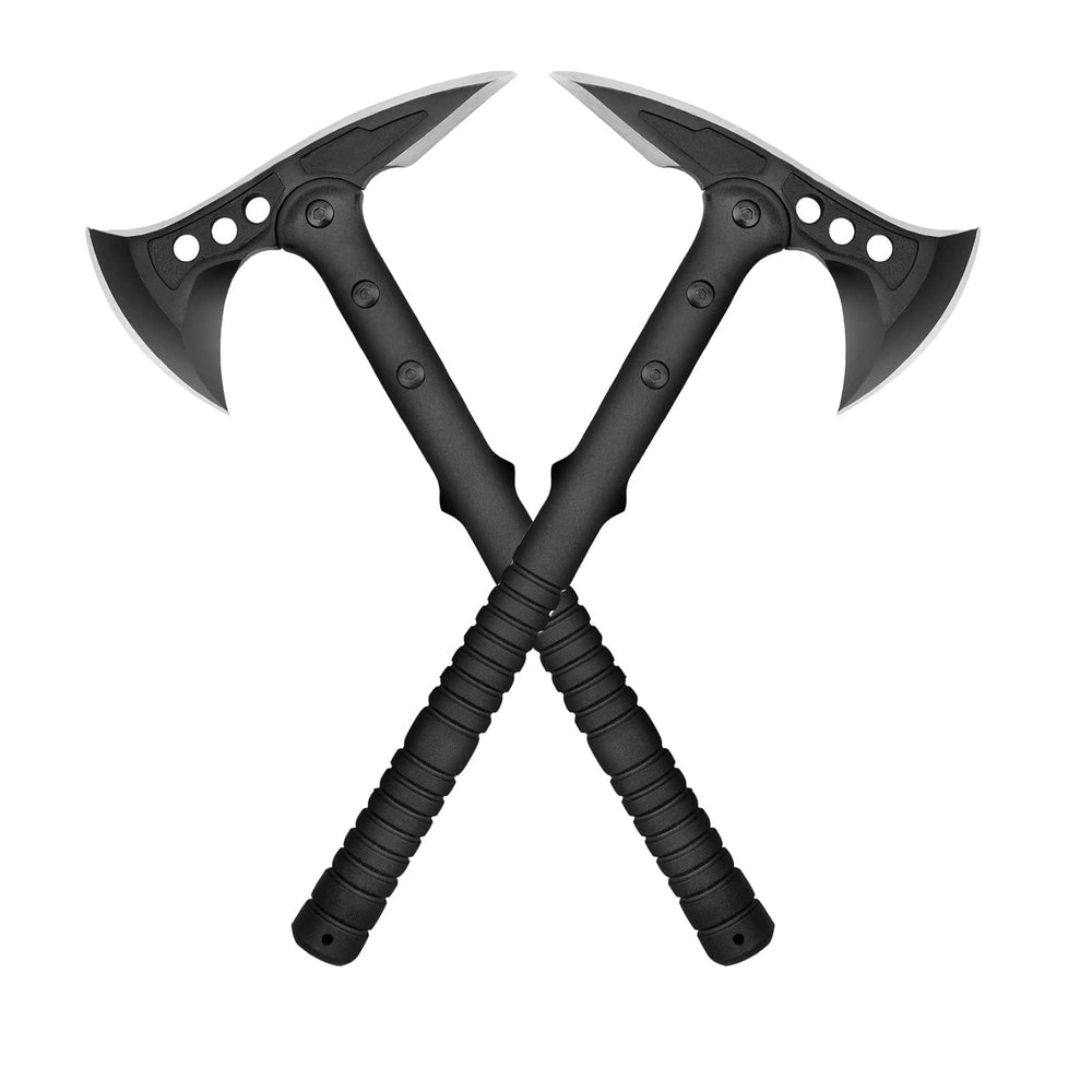 Hitdudu hatchet front profile showing head and cutting edge for reliable chopping