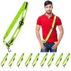 HiVisible front packaging showing ten safety sashes and bulk value