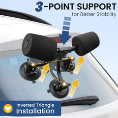 HLOGREE close-up of V-foam cradle protecting hull and preventing scratches
