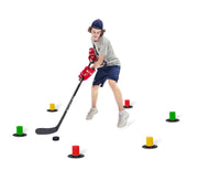 Hockey Revolution front packaging showing a portable six-cone set and benefits