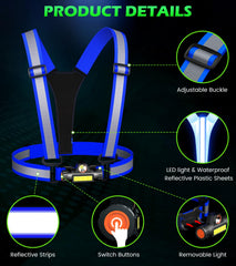 Hoeraonr rear LED halo close-up demonstrating multi-color lights for heightened rear visibility