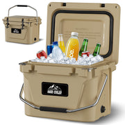 Holacamking front view showing durable cold-retention chest and sturdy build