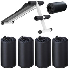 Hollowfly front view of four foam roller pads showing compact pack and fit benefits