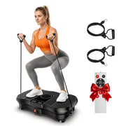 HomePoweron front view of platform showing compact design and home fitness benefit