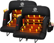 HOPERAN front view showing heated stadium seats and durable build for comfortable seating