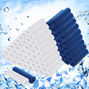 Hosuly front packaging showing 100-pack cooling towels and value for groups