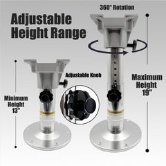 Hotkesa base flange and hole pattern for secure deck mounting benefit