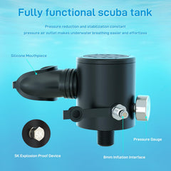 HOUVAN aviation aluminum tank body texture highlighting corrosion resistance benefit