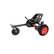 Hover-1 Beast Buggy front view showing attachment points and secure straps for safe rides