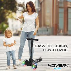 Hover-1 Vivid handlebar adjustment detail for customizable height