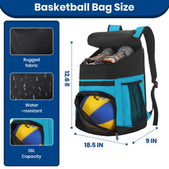 Hsmihair main compartment packed with laptop clothes and organized pockets