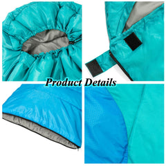 HTMEYBG soft 190T polyester pongee lining close-up for comfortable sleep