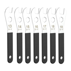 HUBAKO front packaging showing full 7-piece wrench set and sizes for clear identification