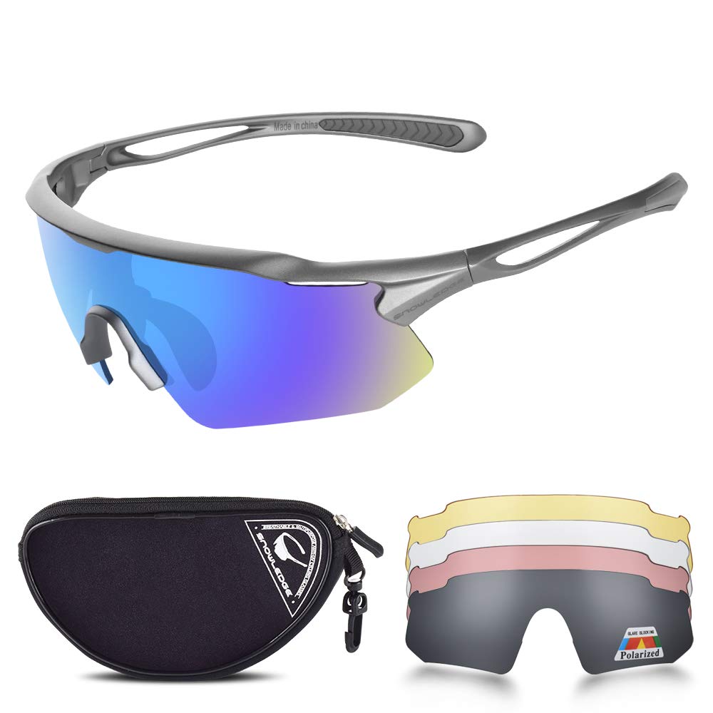 HUBO SPORTS front view showing frame and lens set for versatile protection