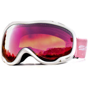 HUBO SPORTS front view of goggles showing full frame and lens, comfortable fit