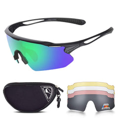 HUBO SPORTS front view showing frame fit and sporty design for clear vision